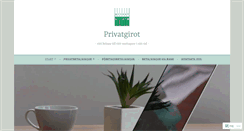 Desktop Screenshot of privatgirot.se